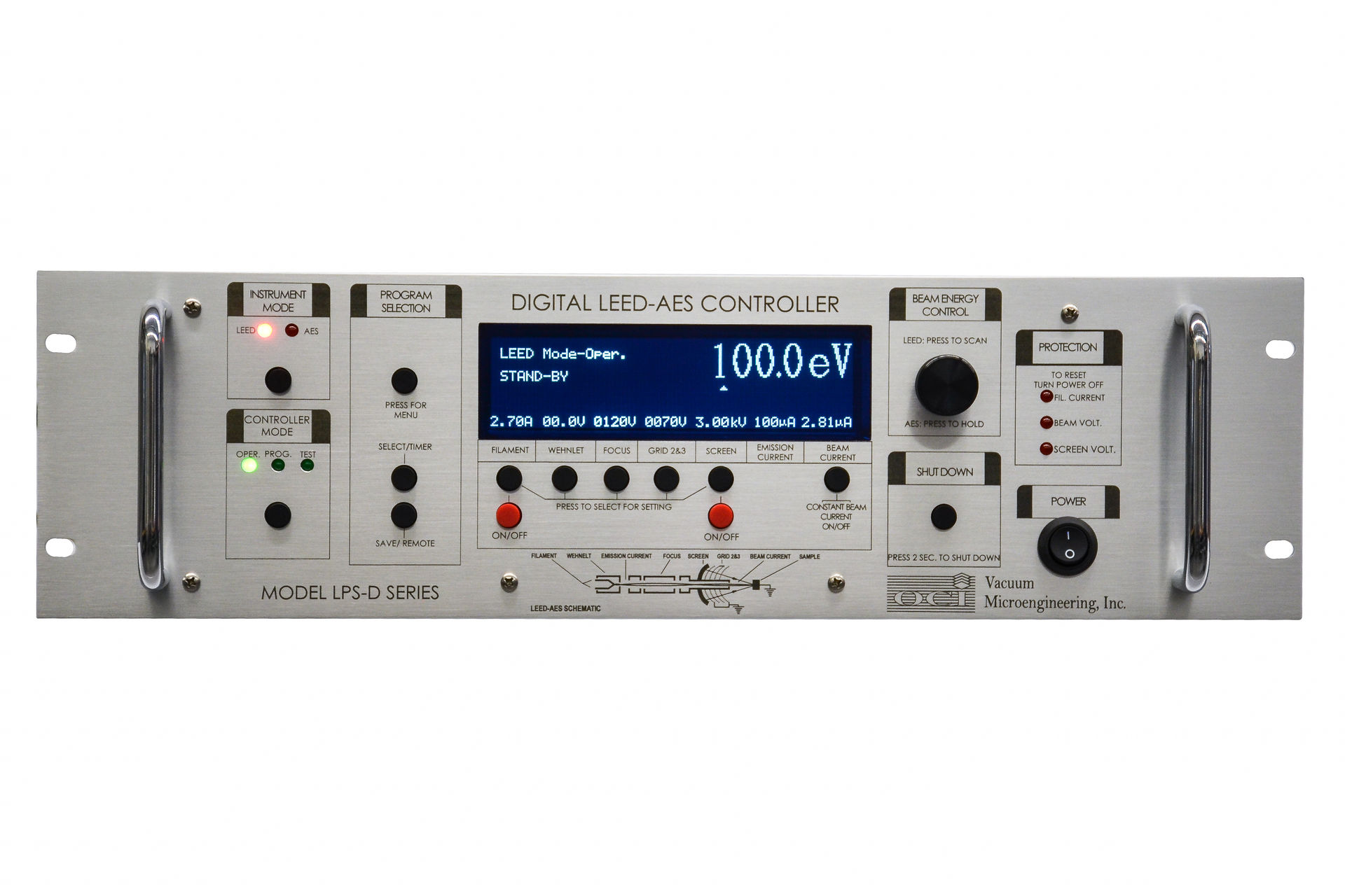 Figure 1. Model LPS075-D power supply for LEED operation.