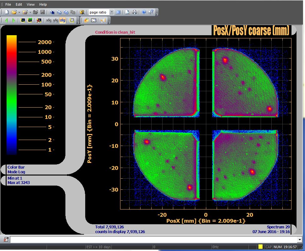 Figure 3. Silicon (111) with 50 eV beam energy, 35 V GND.
